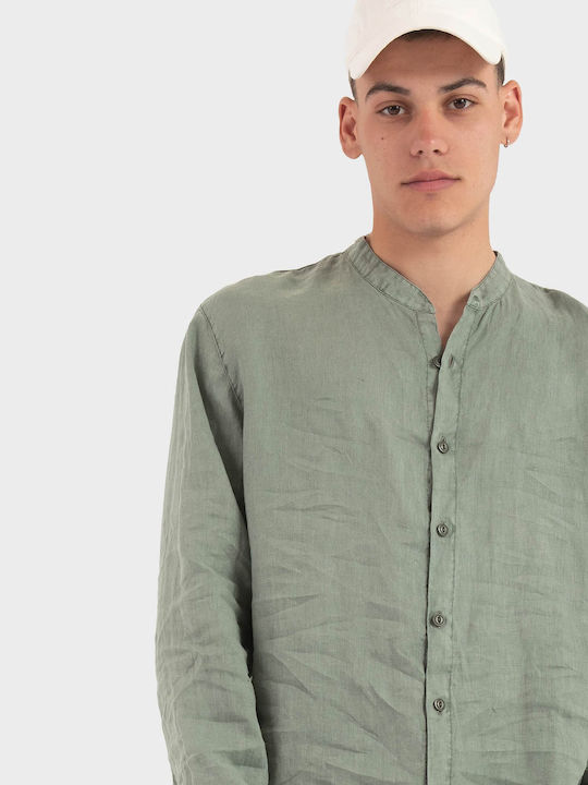 Keeling Keeling Linen Shirt Green