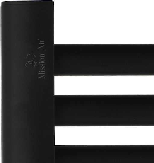 Mission Air Electric Towel Rail 500W 96x54cm Black