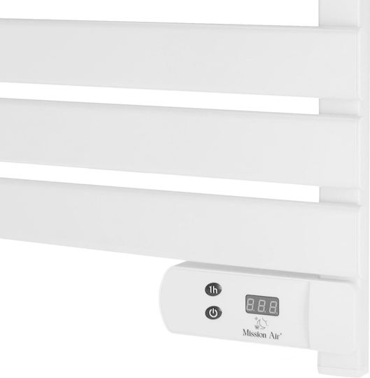 Mission Air Electric Towel Rail 150W 52x55cm White