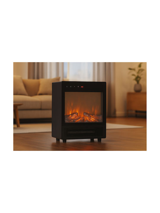 Επιδαπέδιο Ηλεκτρικό Τζάκι 2000W 29x16cm Μαύρο