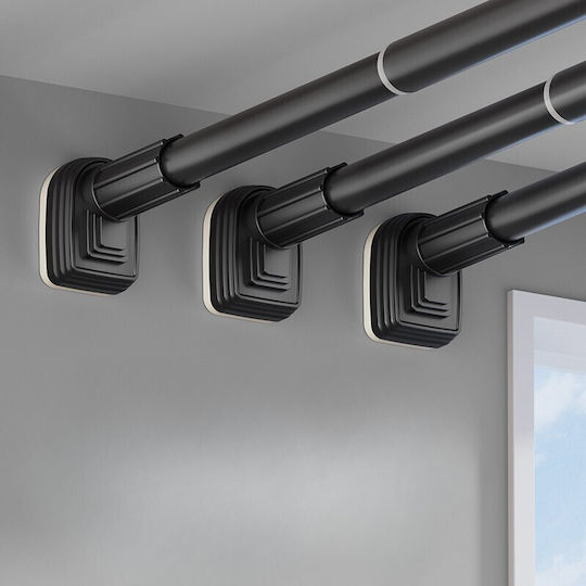 Alista Home Bară Pliabilă Pentru Perdea De Duș Dreaptă Din Oțel Inoxidabil Gri 220cm