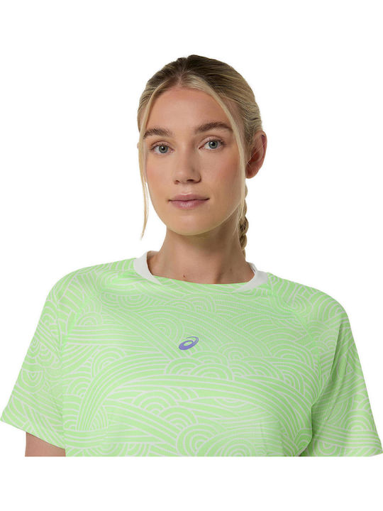 ASICS Padel Court 2042A418-100 Γυναικεία Μπλούζα Κίτρινη