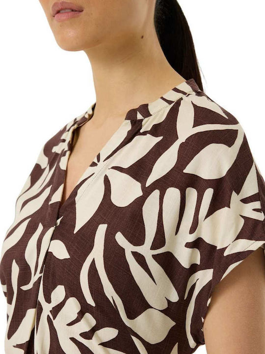 Long Sleeve Women's Shirt Brown