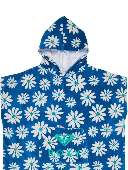 Roxy Stay Magische Strandponcho Baumwoll Blau