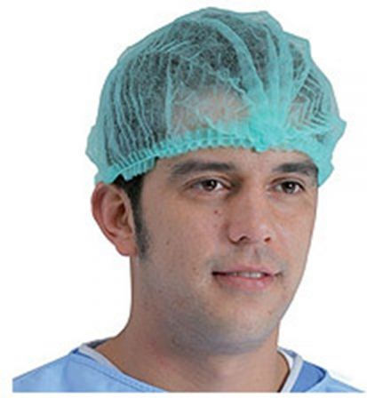 Easy Bonnet Unisex Chirurgische Kappe Grün 100 Stück