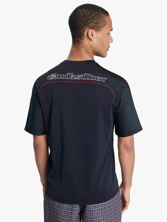 Quiksilver Αντηλιακή Μπλούζα Μαύρη