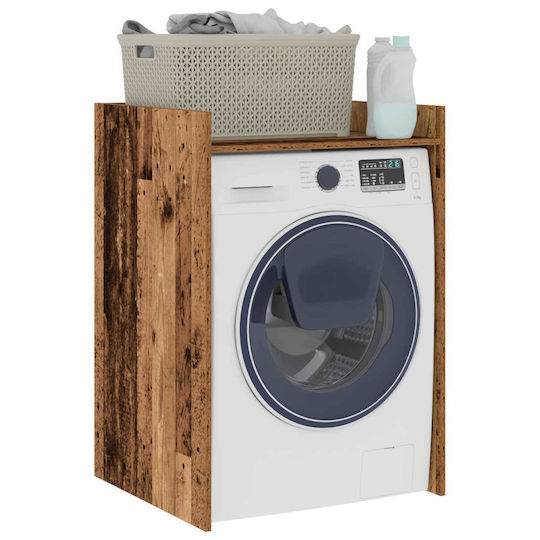 vidaXL vidaXL Badezimmerschrank Waschmaschine 67.5x62x97cm Braune
