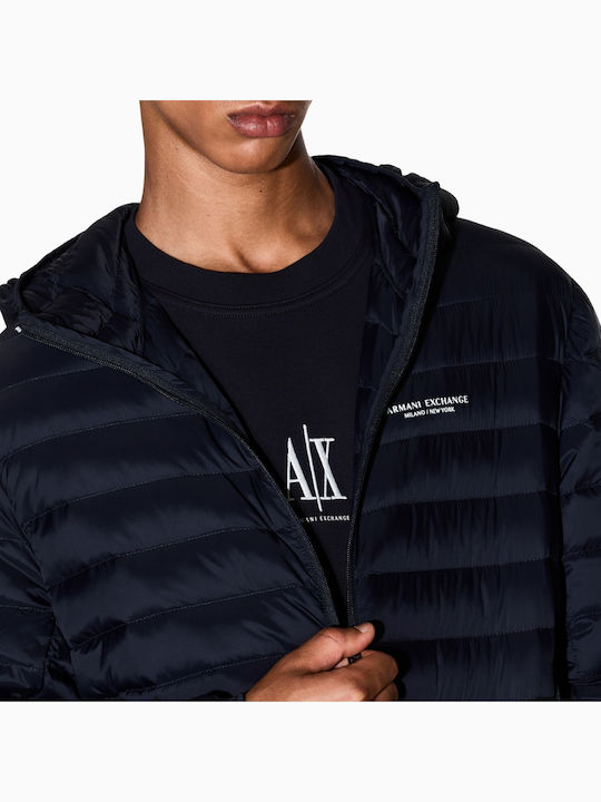 Herren Jacken Winter Blau
