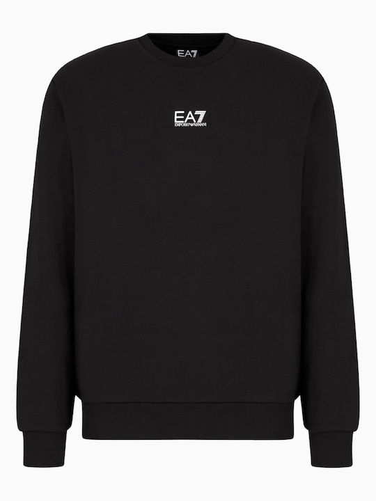 Emporio Armani Мъжки Суитшърти Черен