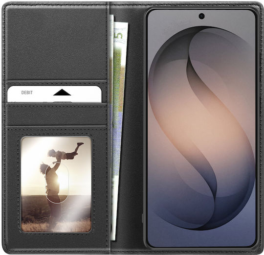 Mayaxess 2-in-1 Wallet Case Galaxy S26 Plus Detachable Shell Black