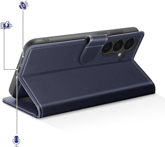 Mayaxess Husa 2-în-1 Tip Wallet Galaxy S26 Plus Carcasă Detasabilă Albastru Închis