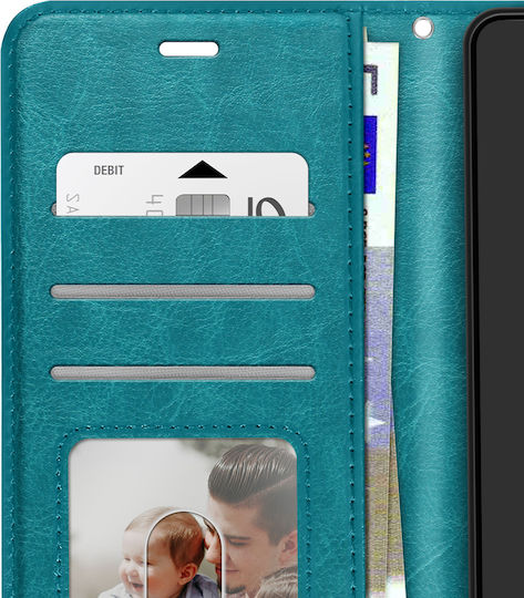 Mayaxess Wallet Case Galaxy S26 Plus Lanyard Stand Function Turquoise