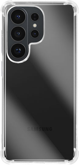 Mayaxess Силиконов Калъф За Galaxy S26 Ultra Подсилени Удароустойчиви Ъгли Прозрачен