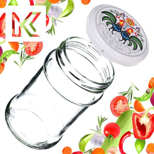 Lids Jars Caps Fi66 Screw Caps Jars 4-clamp 10pcs