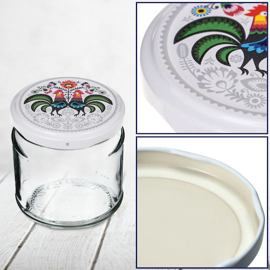 Lids Jars Caps Fi66 Screw Caps Jars 4-clamp 10pcs