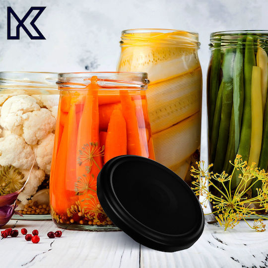 Lids Jars Caps Fi66 Screw Caps Jars 4-clamp 10pcs