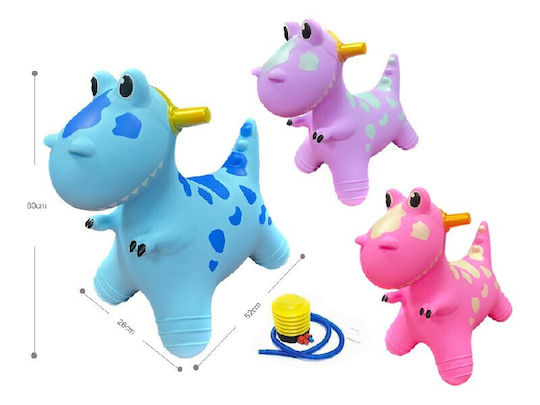 MalPlay Hüpfer Dinosaurier Blaue 50cm