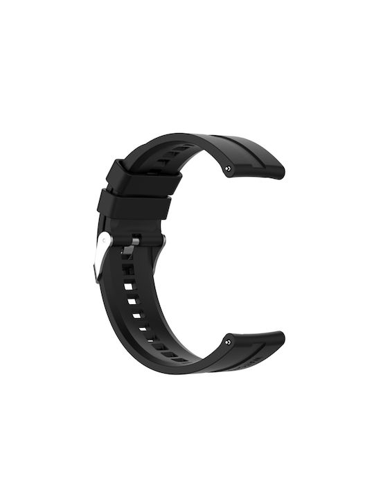 Curea Din Silicon Neagră Huawei Watch GT/GT Pro 2/3/4/5 / Ultimate 46mm Honor GS Pro
