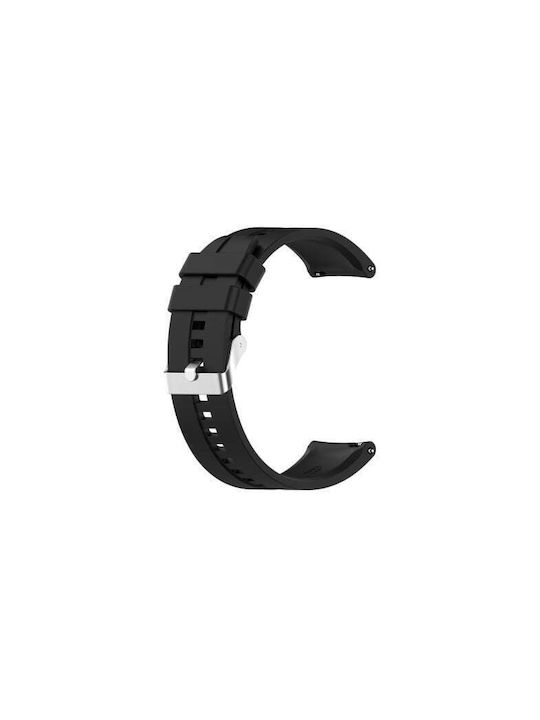 Curea Din Silicon Neagră Huawei Watch GT/GT Pro 2/3/4/5 / Ultimate 46mm Honor GS Pro