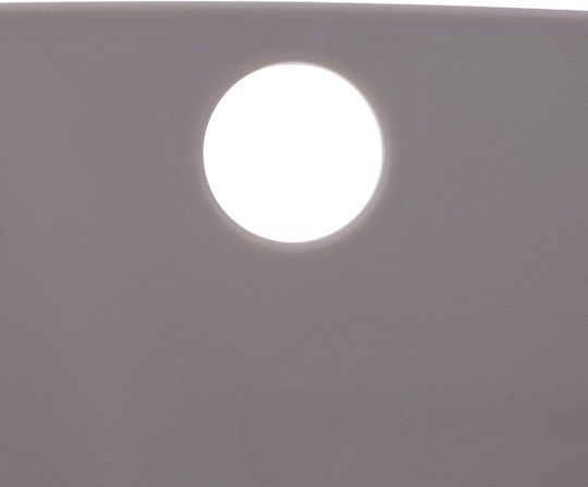 Kadax Tocătoare De Bucătărie Din Plastic Gri 38.5x24cm