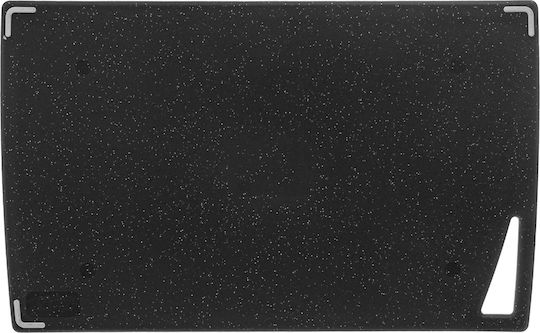 Kadax Schneidebrett Kunststoff Schwarzes 38,5x24cm