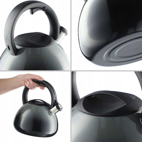Kadax Βραστήρας Ανοξείδωτος Γκρι 2600ml