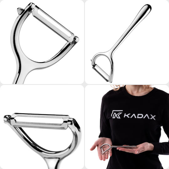 Kadax Obst/Gemüse Schäler/Schneidemaschine aus Rostfreiem Stahl
