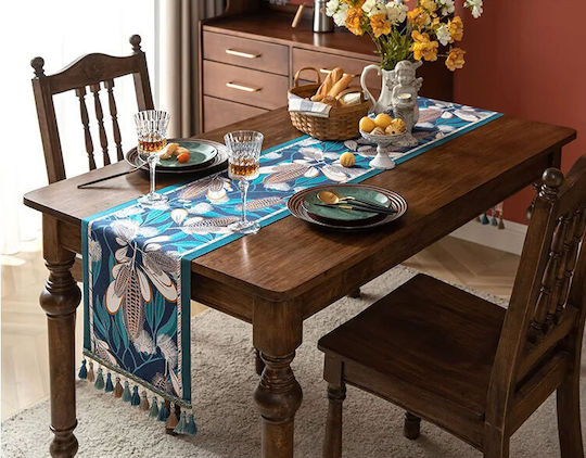 FRIPIA Runner Albastru 35x160 cm