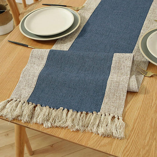 FRIPIA Runner Albastru 38x180 cm