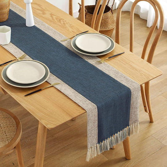 FRIPIA Runner Albastru 38x180 cm