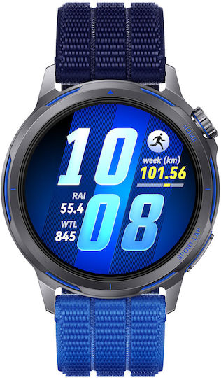 Huawei Watch GT Runner 2 Titanium 43mm Αδιάβροχο με Παλμογράφο (Dawn Orange)