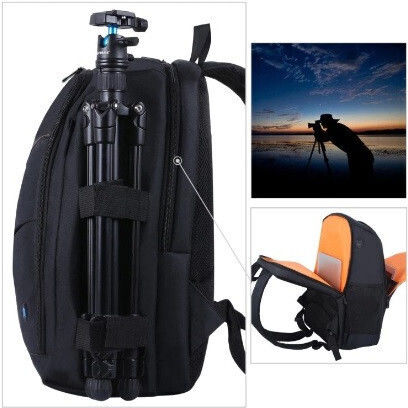 Puluz Kamerataschen & -hüllen Rucksack Schwarz