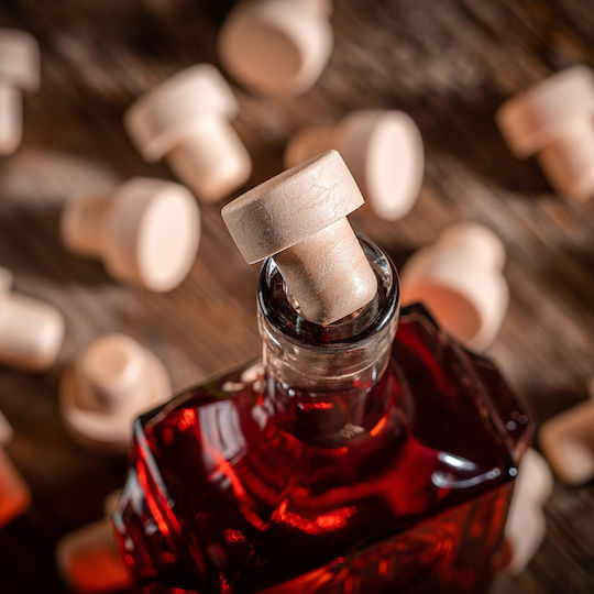 Synthetic Mushroom Wine Bottle Stopper 21.5mm 1 Pc