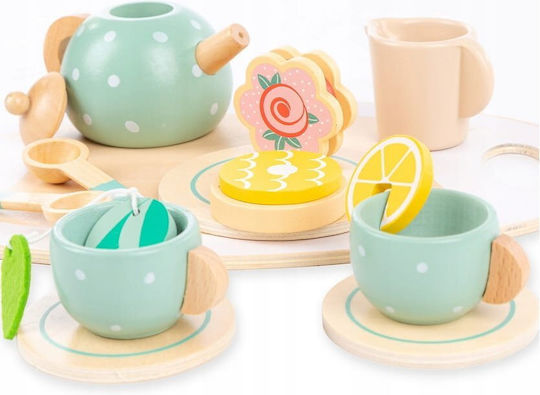 Doris Set De Ceai Din Lemn 15 Piese