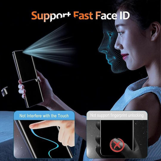 Kalebol Privacy Full Face Tempered Glass Μαύρο (Motorola Edge 70 Fusion 5g)