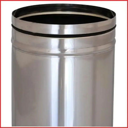 Inox Single Wall Chimney Pipe Diameter 150 0.50m