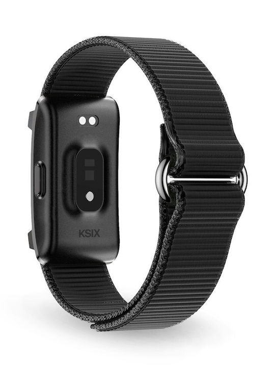 Ksix Vitalis Activity Tracker Rezistent la Apă cu Senzor de Ritm Cardiac Negru