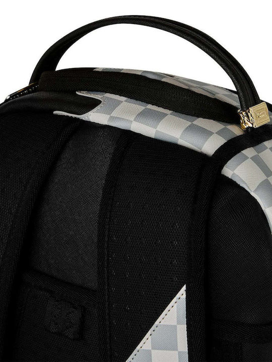 Sprayground Cream Check Schulranzen Płatēs Μαύρη