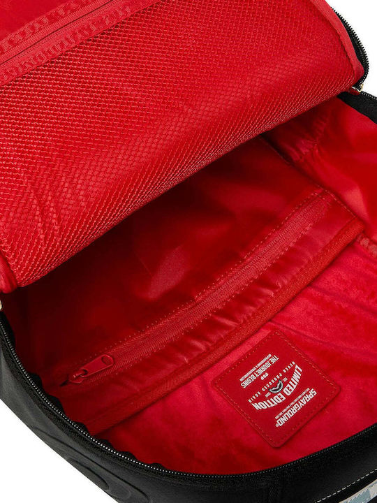 Sprayground Cream Check Schulranzen Płatēs Μαύρη