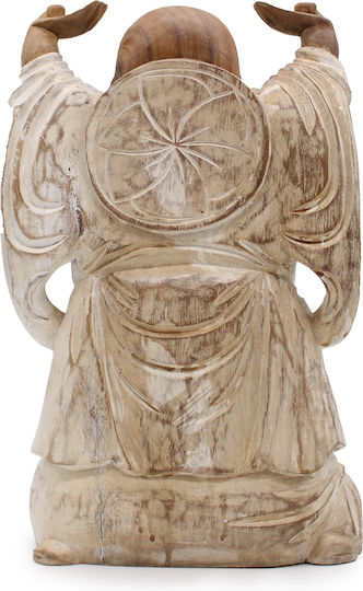 Ancient Wisdom Decorative Buddha Made of Wood 40cm
