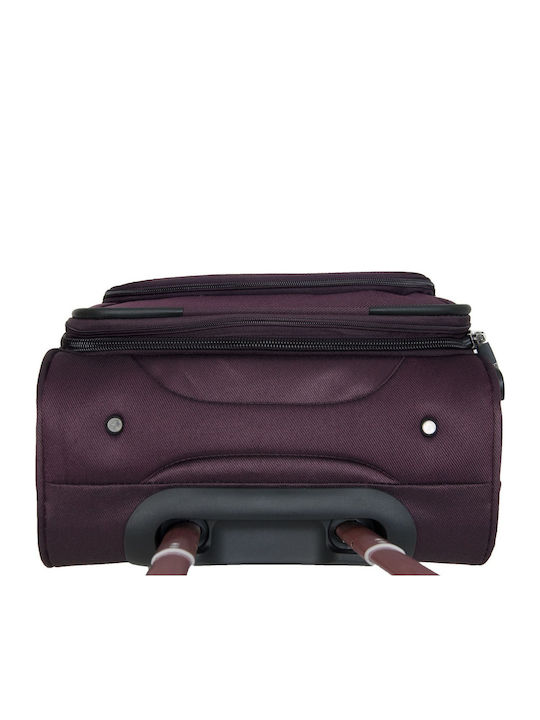 Xplorer Valiză De Călătorie De Cabină Din Material Textil Bordo Închis Cu 4 Roți Înălțime 55 Cm
