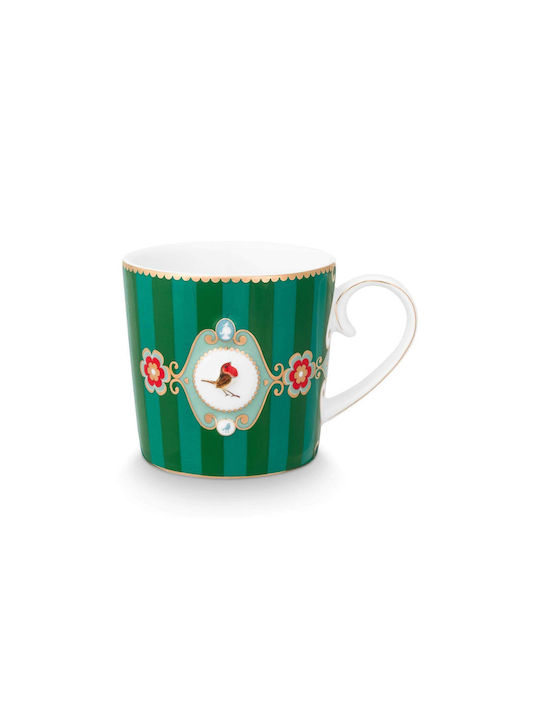 PiP Studio Porcelain Green Mug 190ml