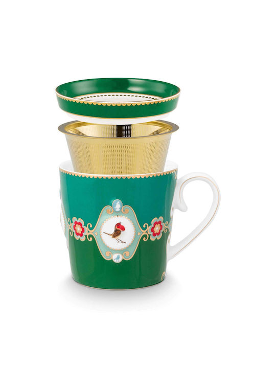 PiP Studio Κούπα Κεραμική Πράσινη 300ml