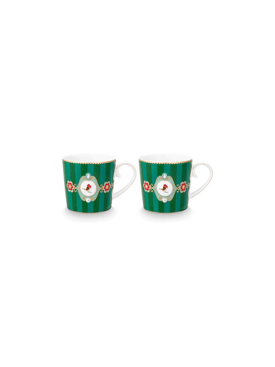 PiP Studio Porcelain Green Mug 190ml