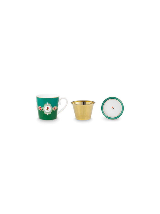 PiP Studio Κούπα Κεραμική Πράσινη 300ml