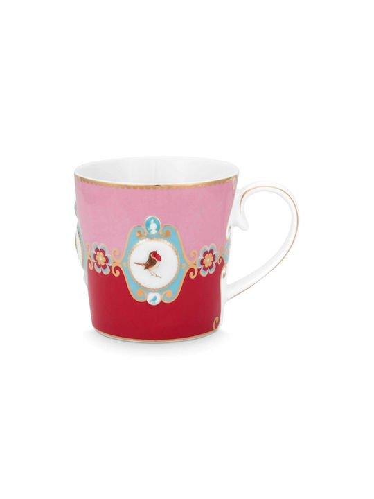 PiP Studio Κούπα από Πορσελάνη Κόκκινη 300ml