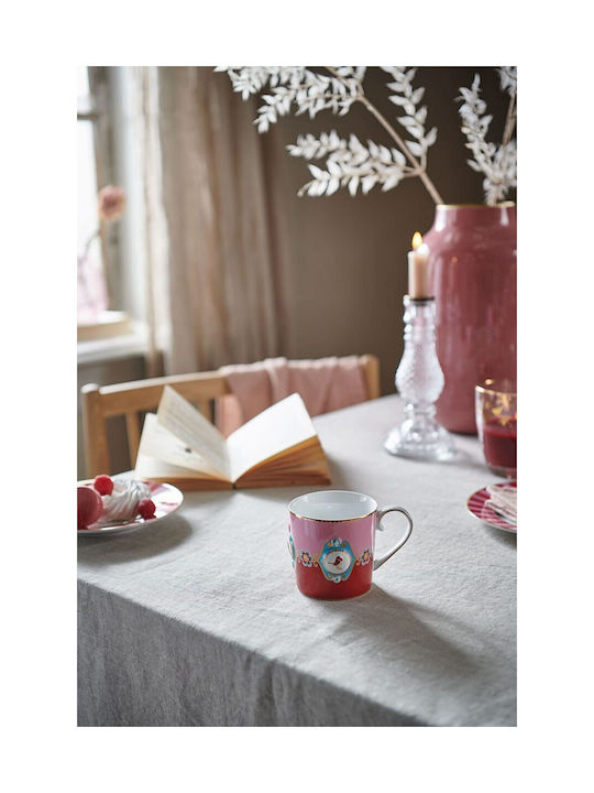 PiP Studio Κούπα από Πορσελάνη Κόκκινη 300ml