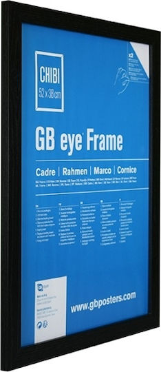 GB eye Рамка за снимки за стена с черна дървена рамка 52x38 GB eye Рамка за снимки за стена с черна дървена рамка 52x38