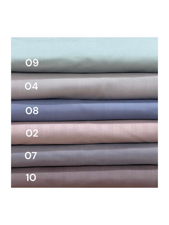 Linea Home Duvet Cover Super King 220x240 Soft Grey