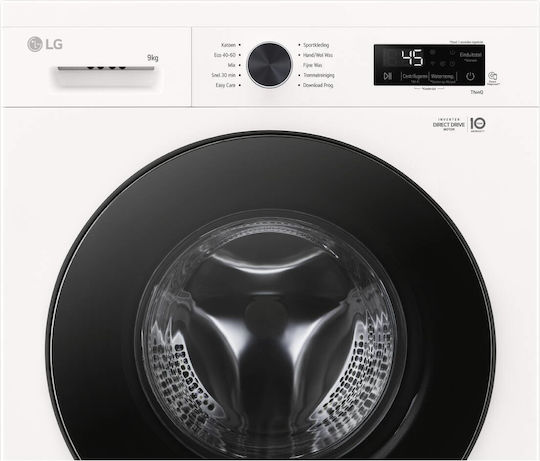 LG Mașină de Spălat Rufe 9kg 1400 Rotatii F4X1009NWB